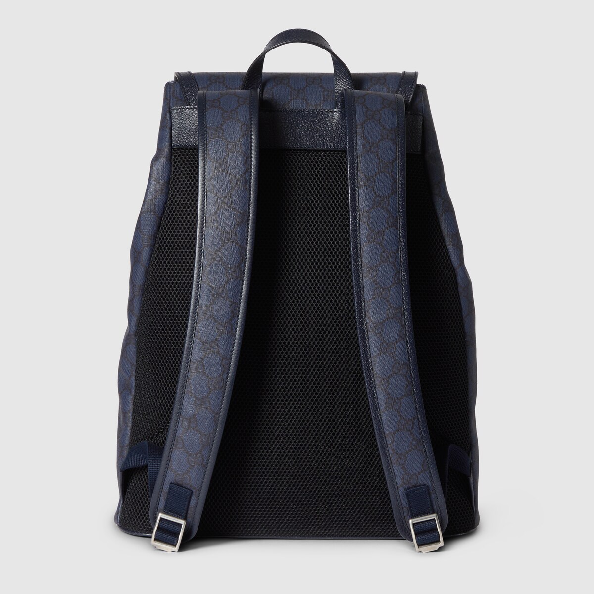 GUCCI 26S OPHIDIA LARGE BACKPACK 40 IN BEIGE AND BROWN CANVAS