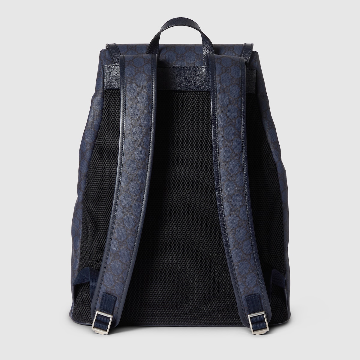 GUCCI Large coat of arms backpack グッチ メンズ リュック Ophidia large backpack in blue Supreme | GUCCI® US