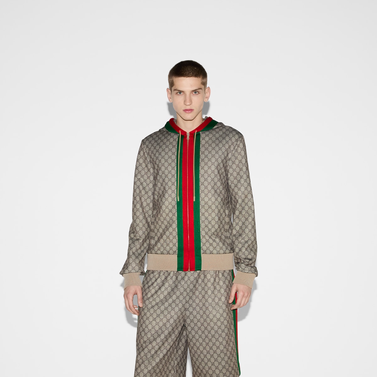 ジャケットその他 Gucci Jacket Jacket Gucci GG x adidas Trefoil Zip Jacket 722998 XJE1O