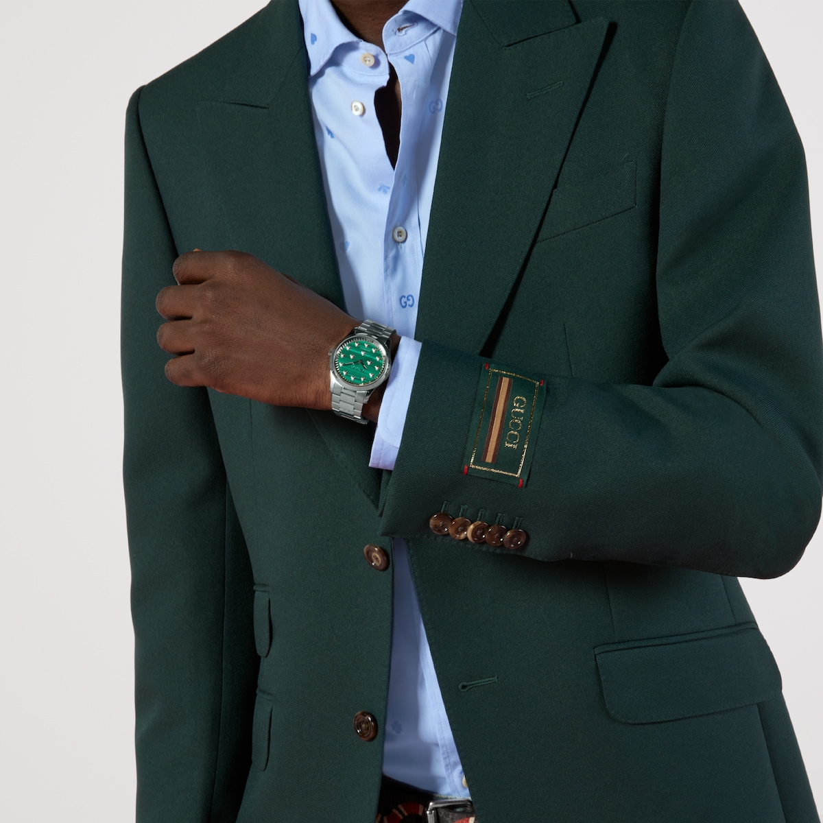 G-Timeless Automatikuhr, 38 mm in Stahl | GUCCI® DE