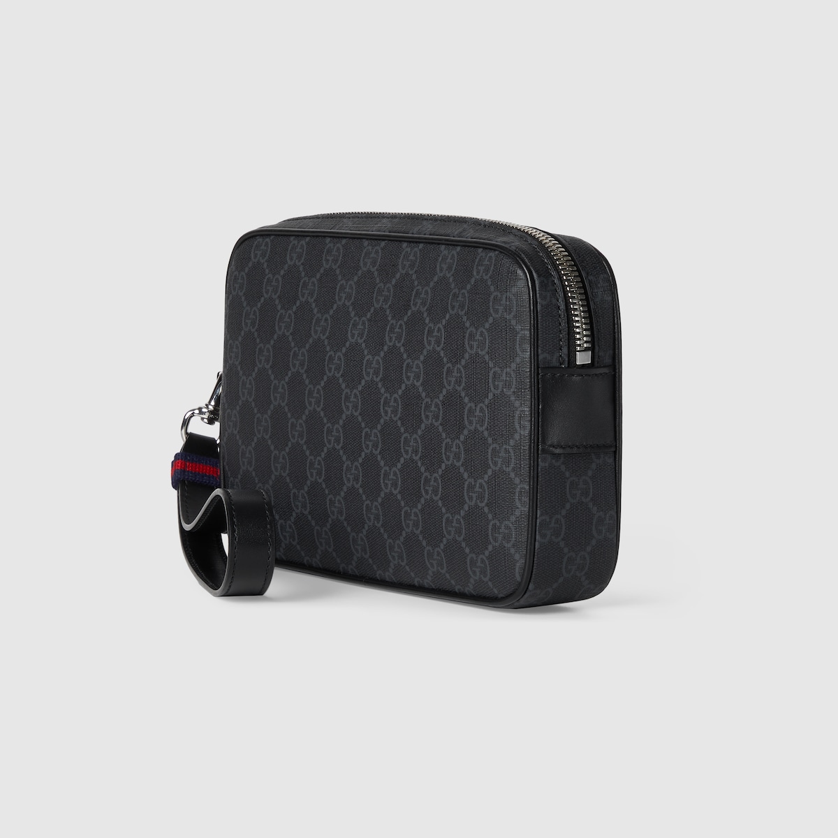 3*9様 GUCCI Belt with Interlocking G detail in grey and black Supreme