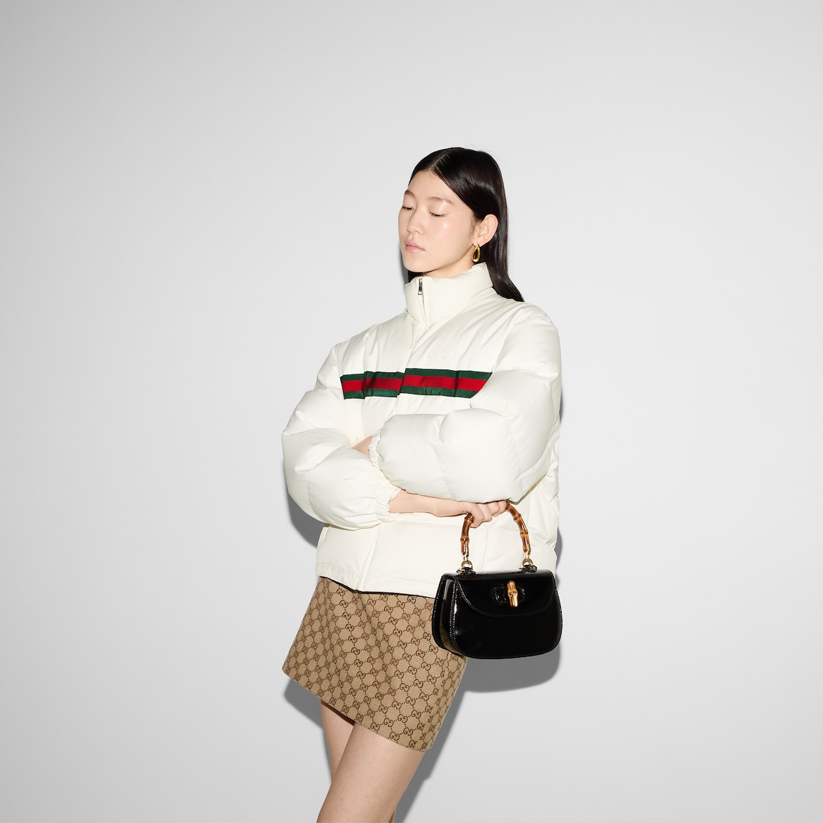 ジャケット GUCCI TWILL BOMBER JACKET 797448_Z9AA9_9799_005_100_0000