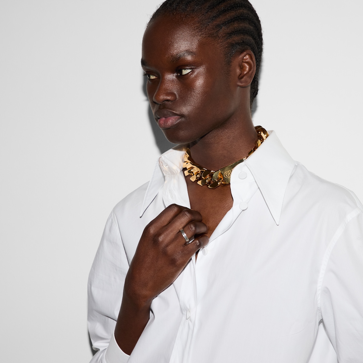 グッチ ゴールドジュエリー〔アイコン〕 18K スリムリング