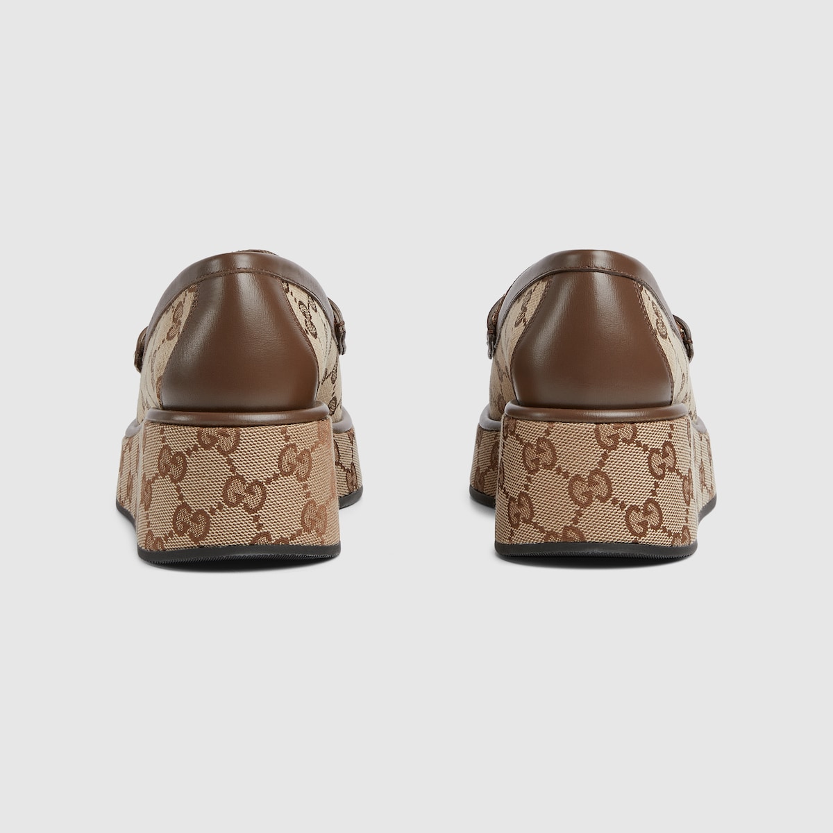 Gg canvas horsebit loafer cheap