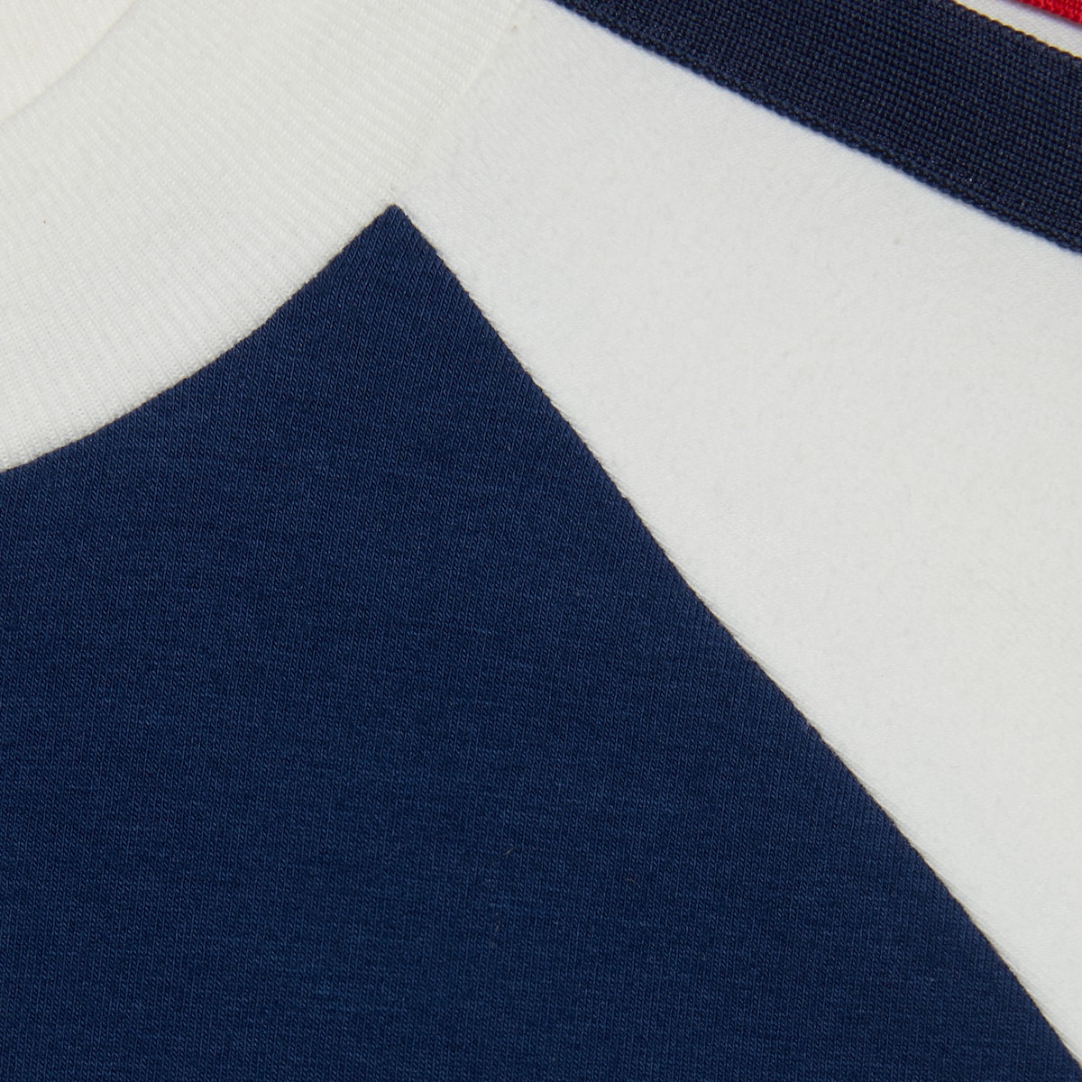 ⭐GUCCI　Tシャツ　箱付き⭐ Cotton jersey T-shirt with patch in blue and white | GUCCI® US