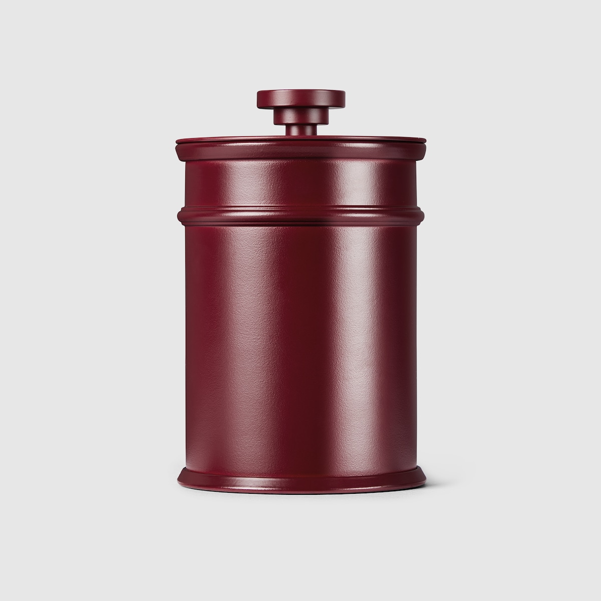 Velvet Patchouli, mini basket candle in Rosso Ancora red metal - thumbnail 4