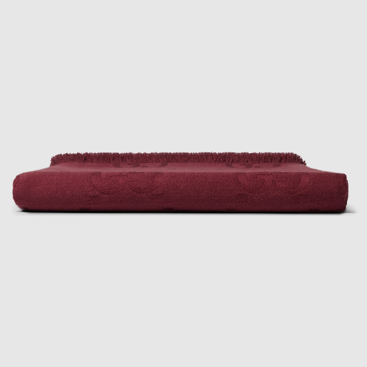 GUCCI ブランケット White / Grey GG Wool Pattern Baby Blanket | GUCCI® US