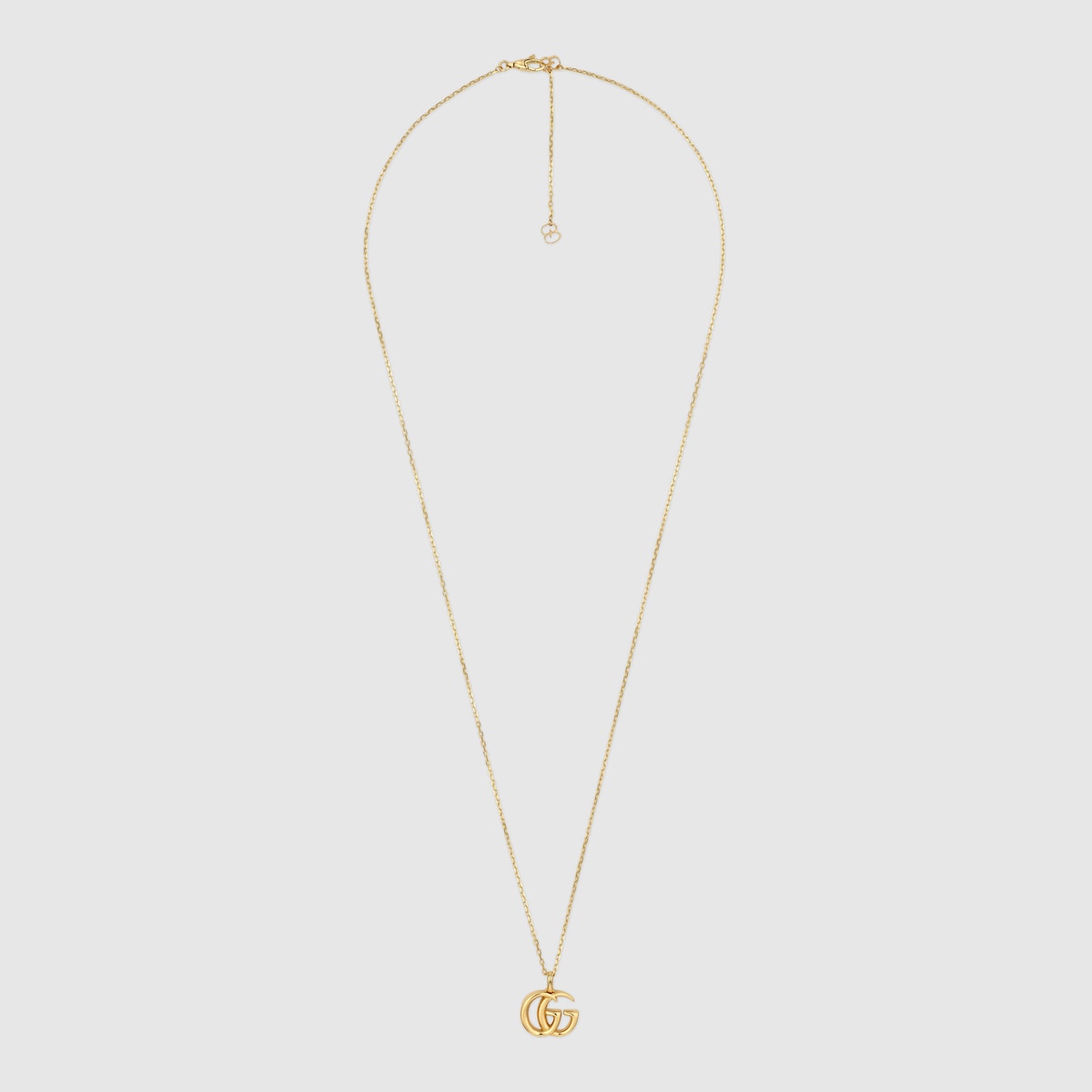 SA ®غوتشي ‎18k Yellow Gold GG Running Necklace