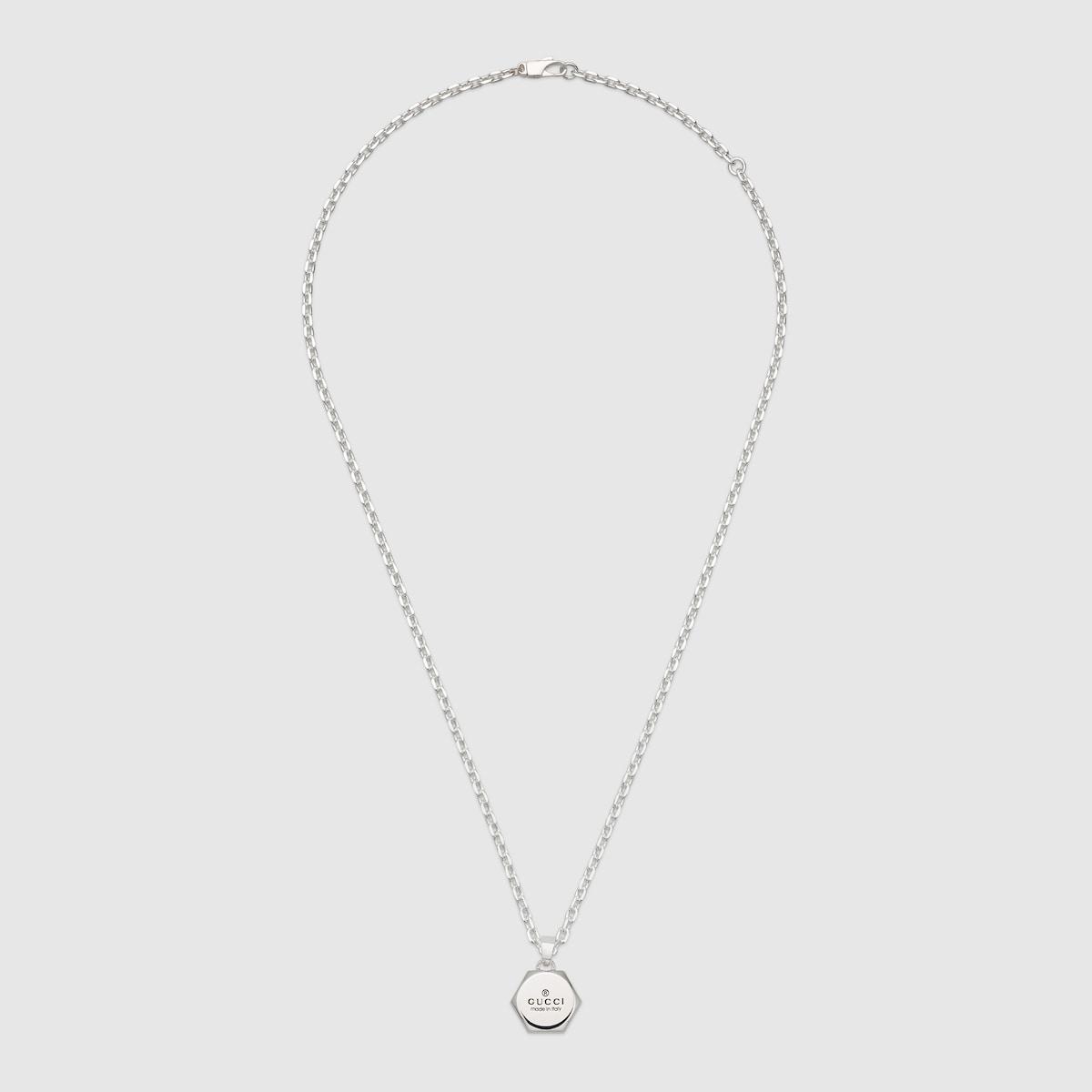 Trademark necklace in 925 sterling silver | GUCCI® US