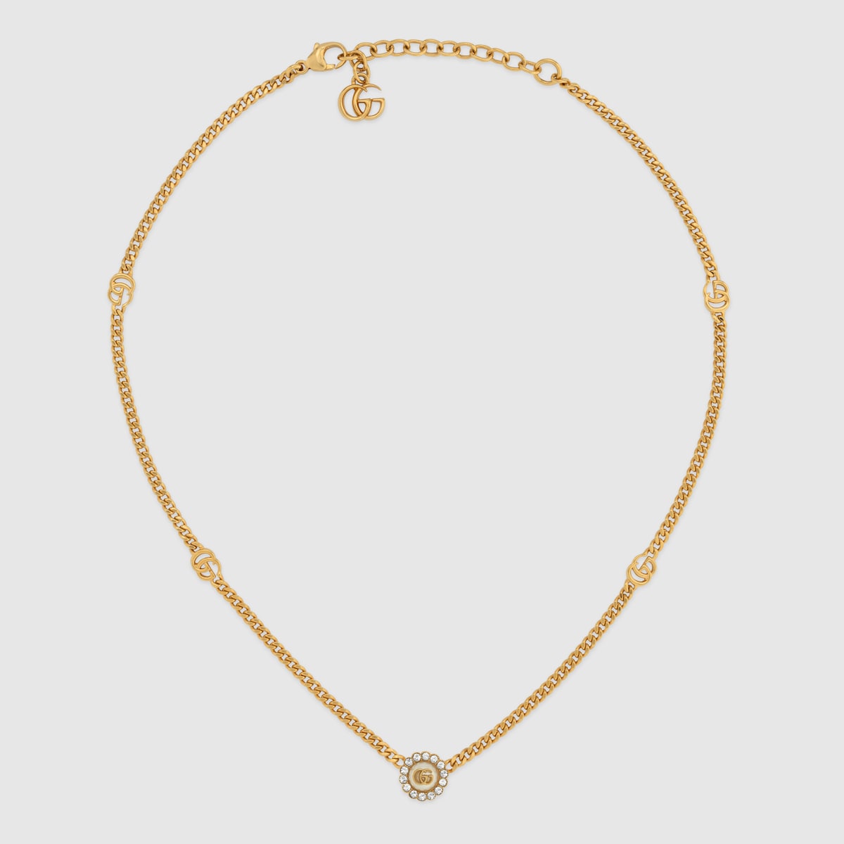 累積売上総額第１位【GUCCI★グッチ】FLORAL MOTIF NECKLACE Authentic GUCCI Flower Diamond Necklace #260-007-830-2389 | eBay