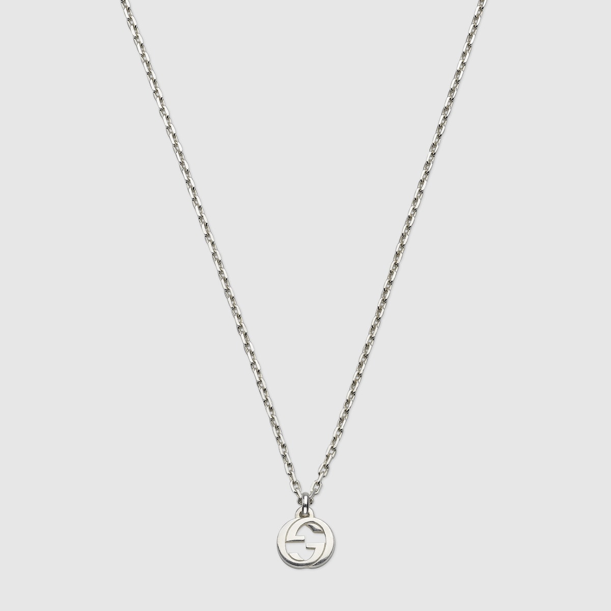 Collana a catena Gucci Interlocking in argento 925 GUCCI Italia