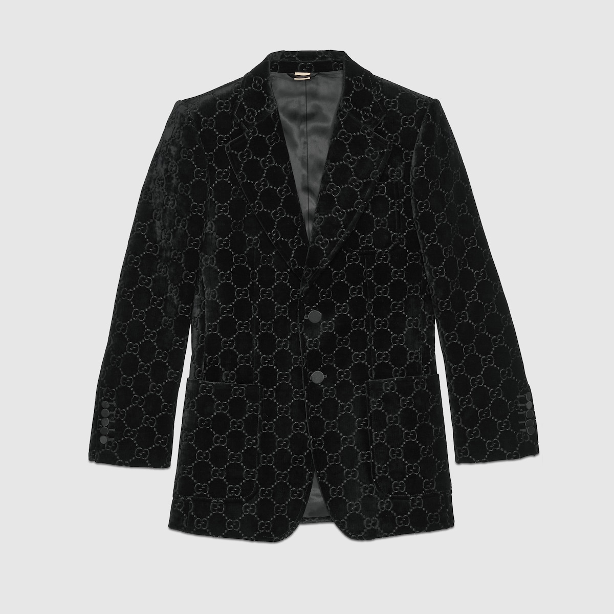 ジャケット Dolce & Gabbana Black velvet blazer (F297XTFUVG7 N0000) DOLCE & GABBANA Baroque Jacquard Velvet Tuxedo Jacket Blazer
