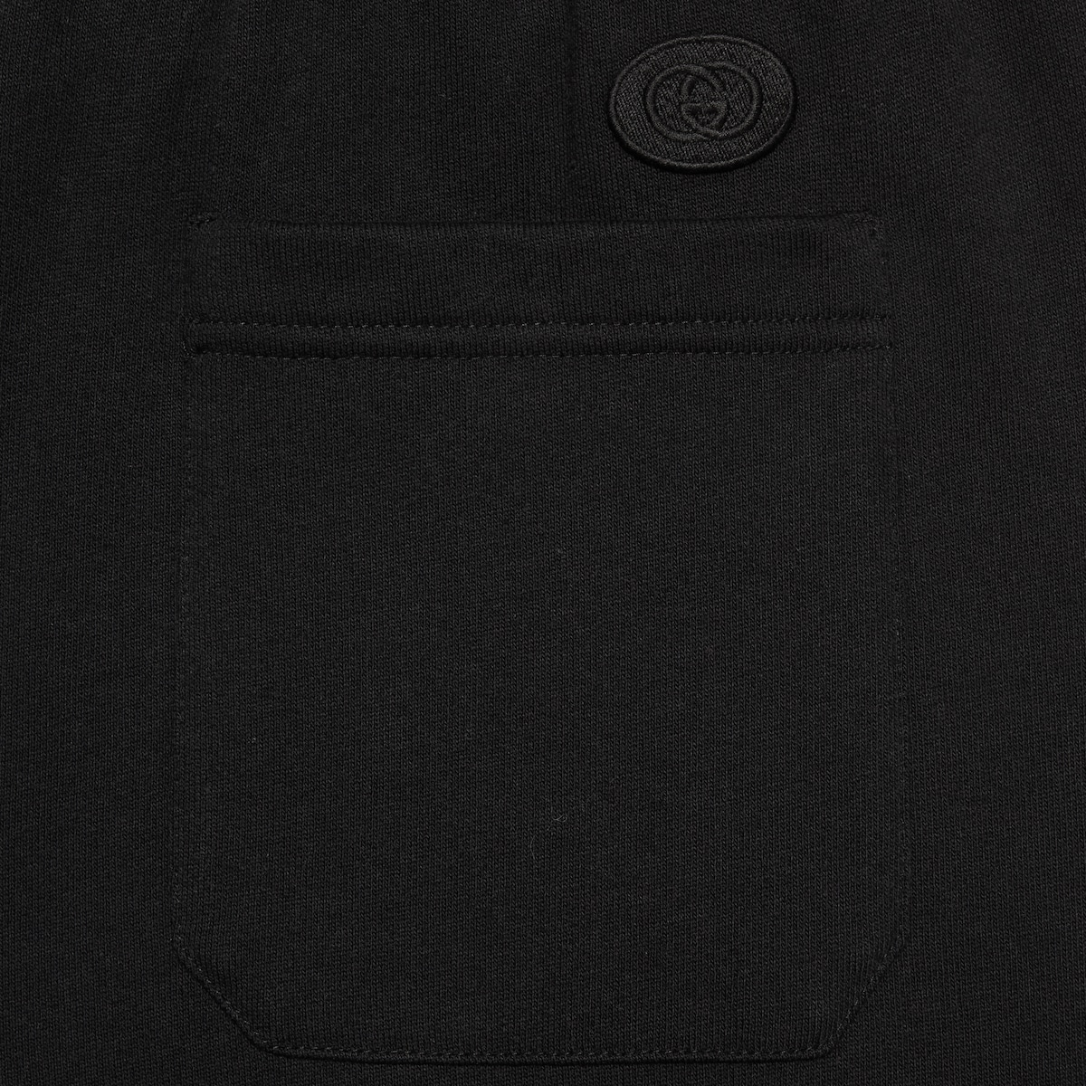 Cotton jersey jogging pant with Web