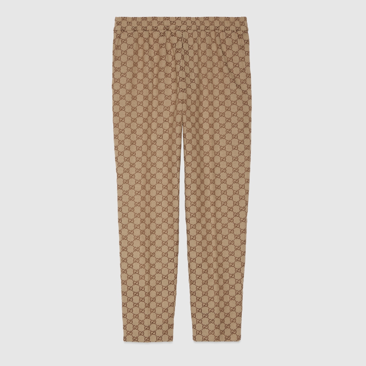 GGキャンバス ジョギングパンツ ・キャメル＆エボニー | GUCCI公式