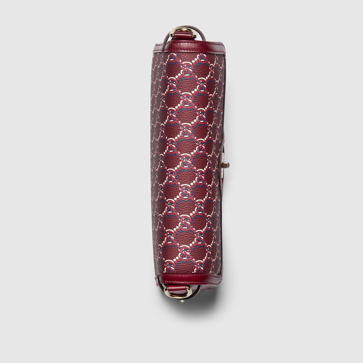 Gucci Luce small shoulder bag in Rosso Ancora leather | GUCCI® UK