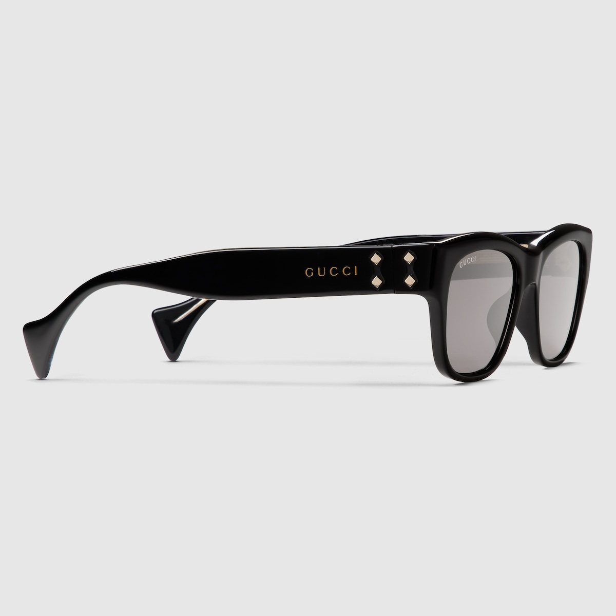 Rectangular frame sunglasses