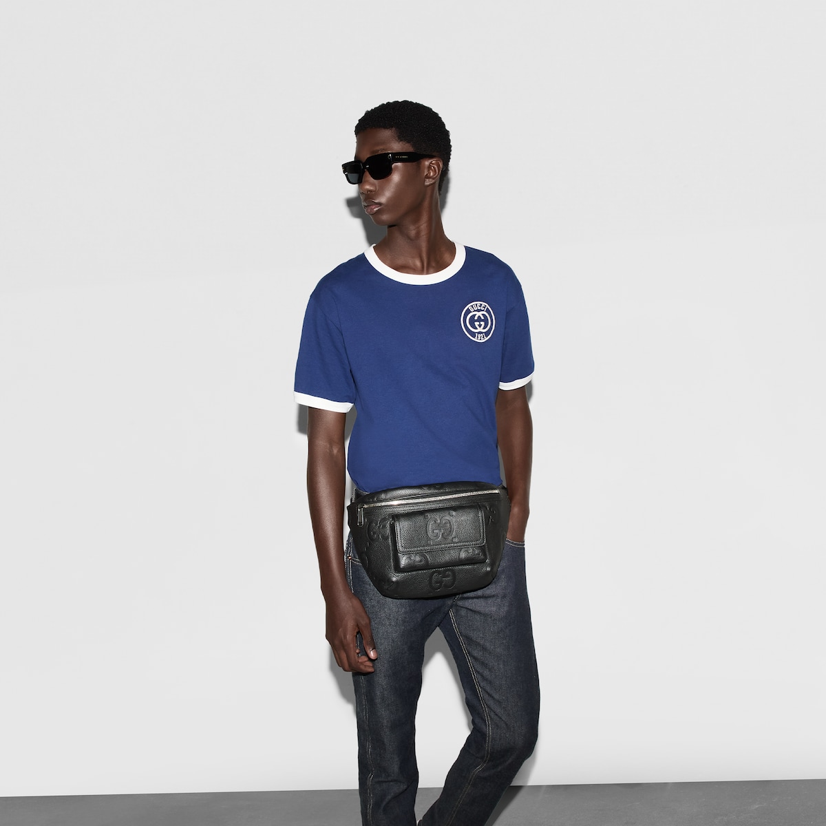 GG jumbo large belt bag