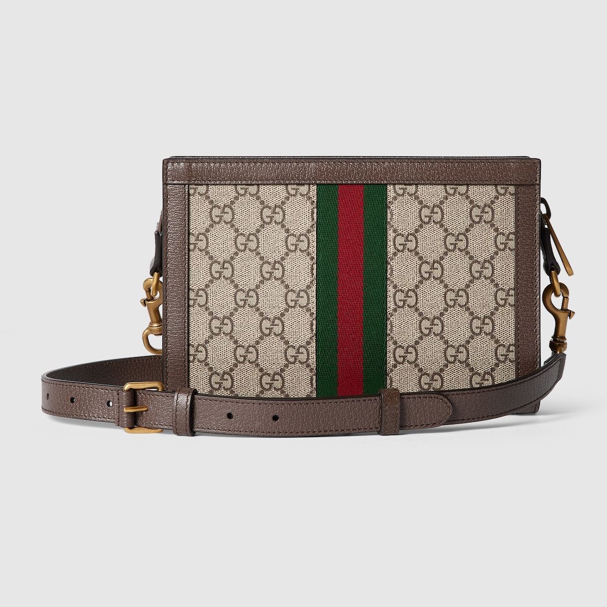 ショルダーバッグ Gucci Ophidia Small Messenger Bag In Gg Supreme Canvas Ophidia small shoulder bag in beige and ebony Supreme