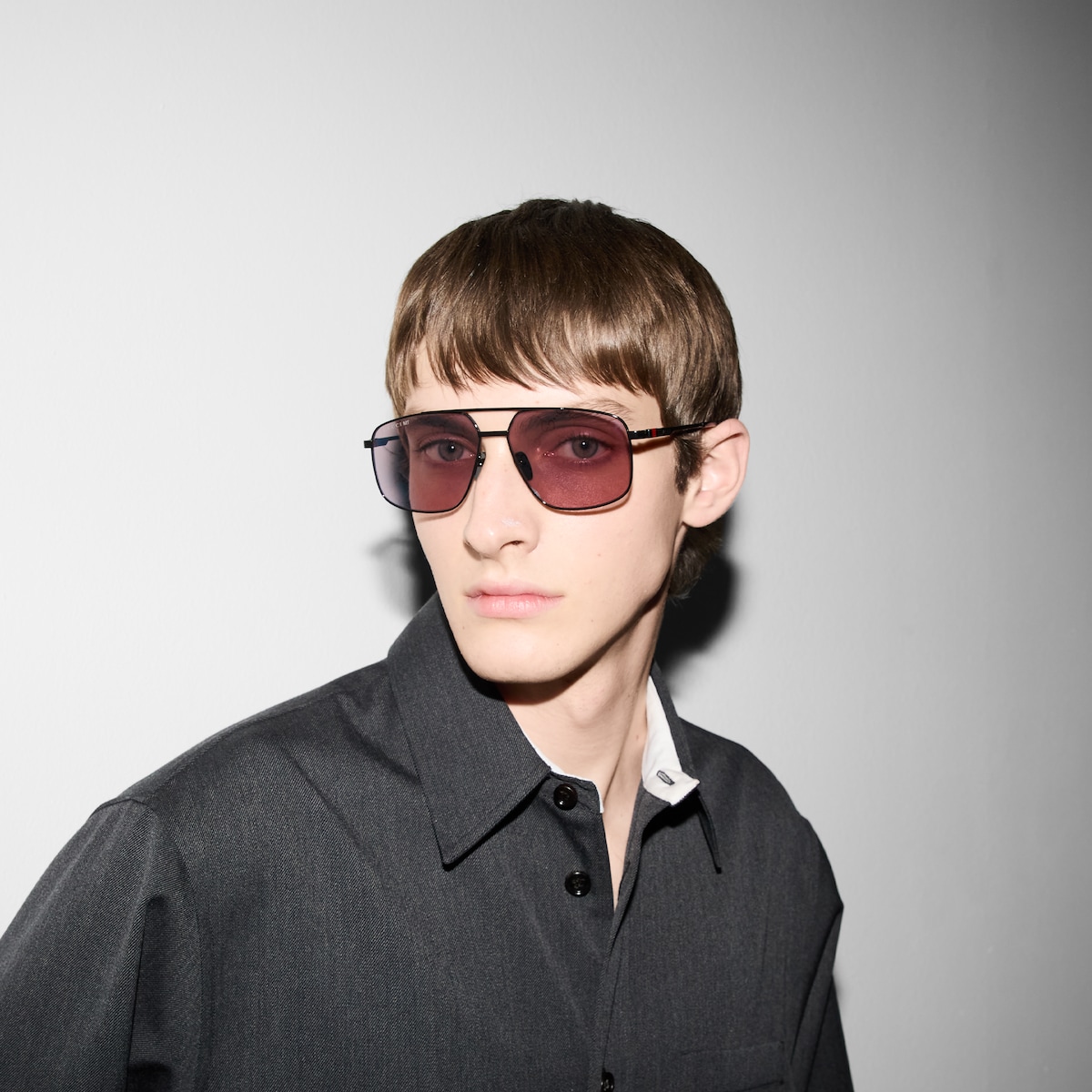 Gucci men's navigator sunglasses deals
