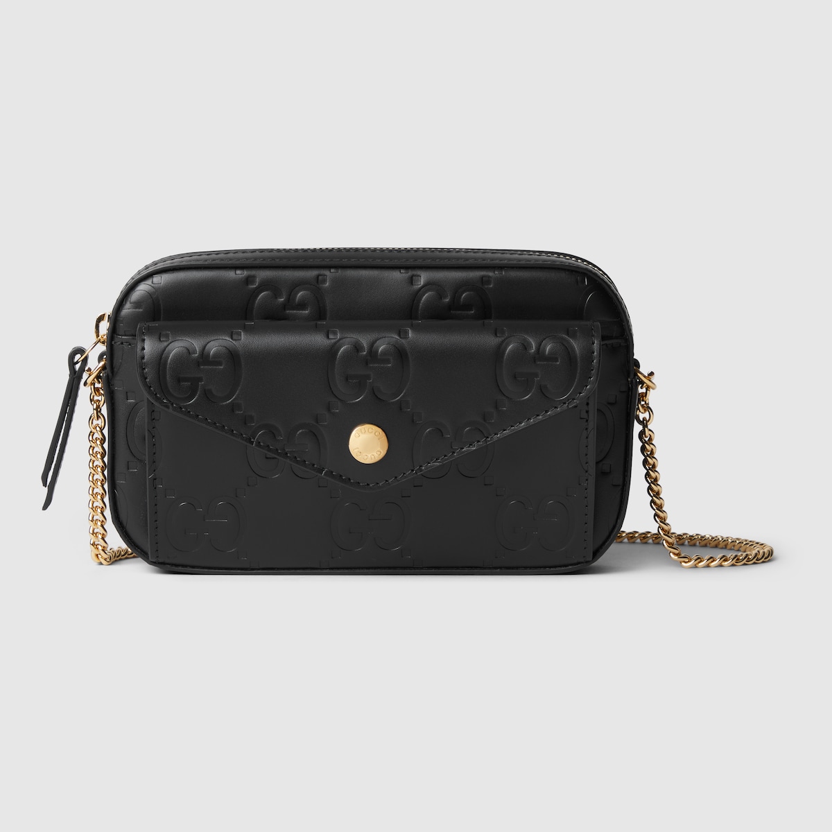 GG super mini shoulder bag in black GG leather GUCCI Canada