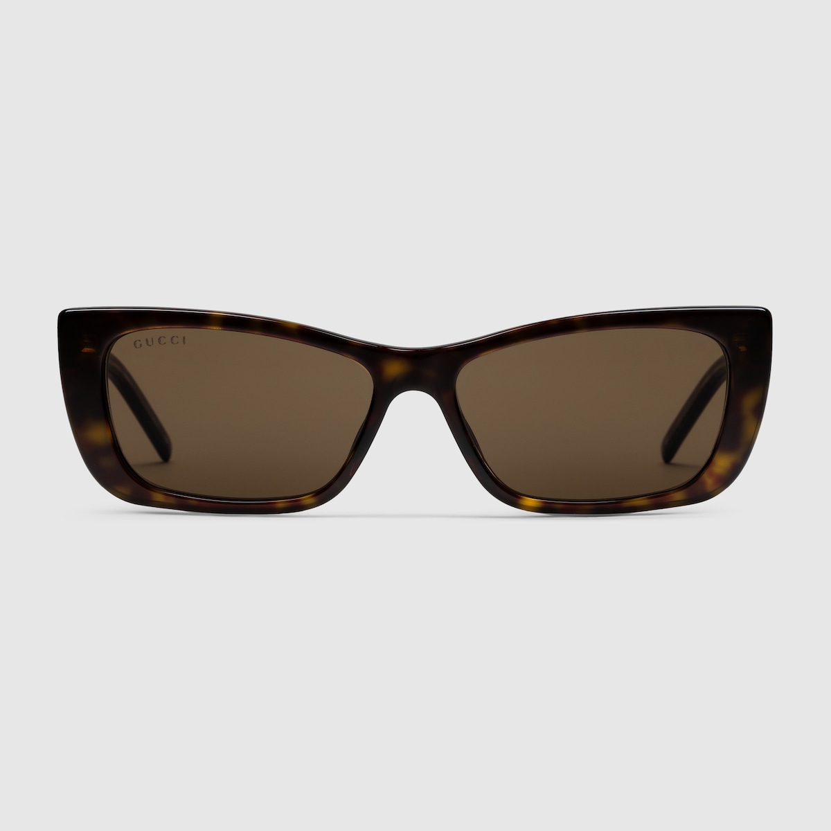 Cat eye sunglasses in dark tortoiseshell | GUCCI® SI