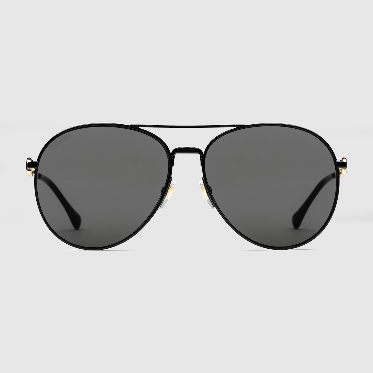 Aviator sunglasses in black GUCCI US