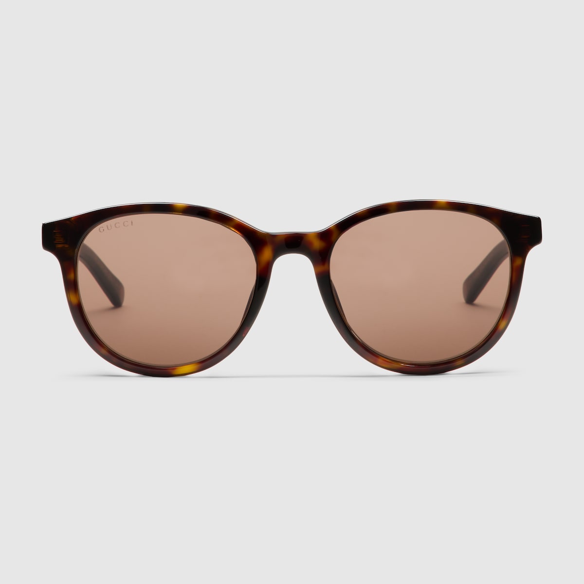 ラウンドフレーム サングラス（アジアン フィット） ・ダークトータス