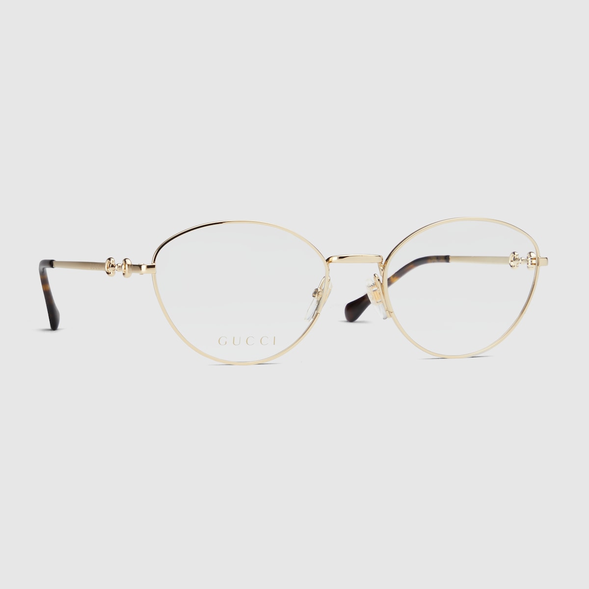 GUCCI EYEWEAR キャットアイ ゴールドトーン サングラス GUCCI EYEWEAR Cat-eye gold-tone sunglasses | NET-A-PORTER
