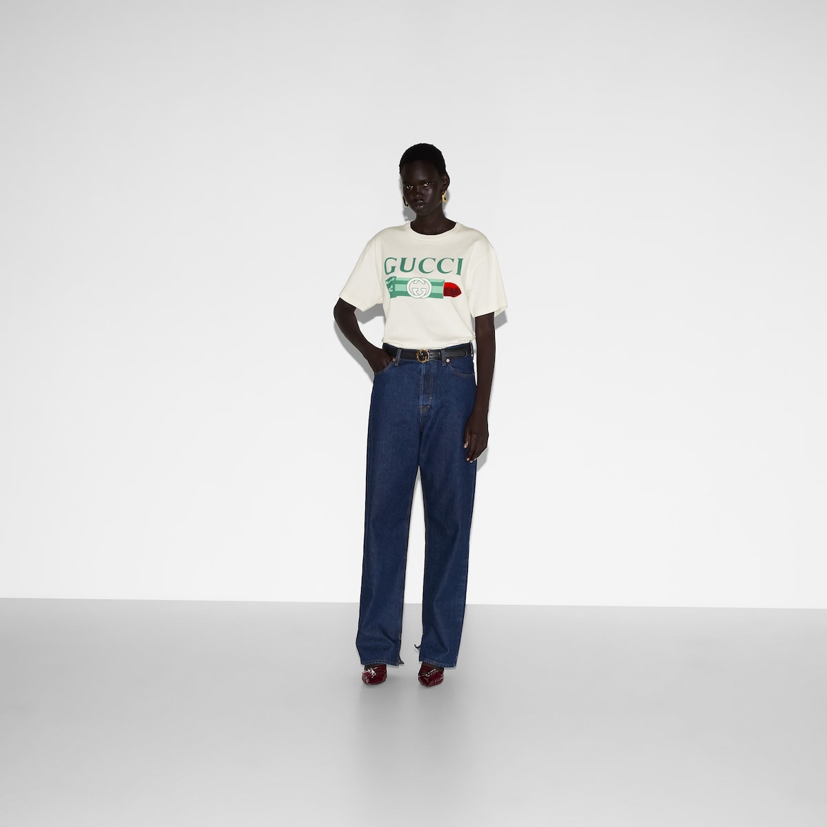 GUCCI リッププリント Tシャツ サイズM GUCCI リッププリント Tシャツ サイズM GUCCI リッププリント T