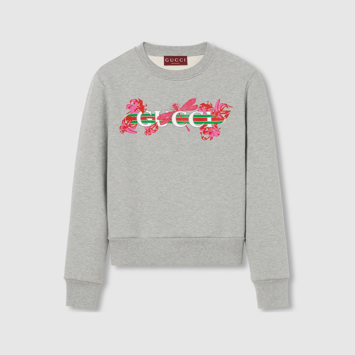 Grey gucci sweatshirt best sale