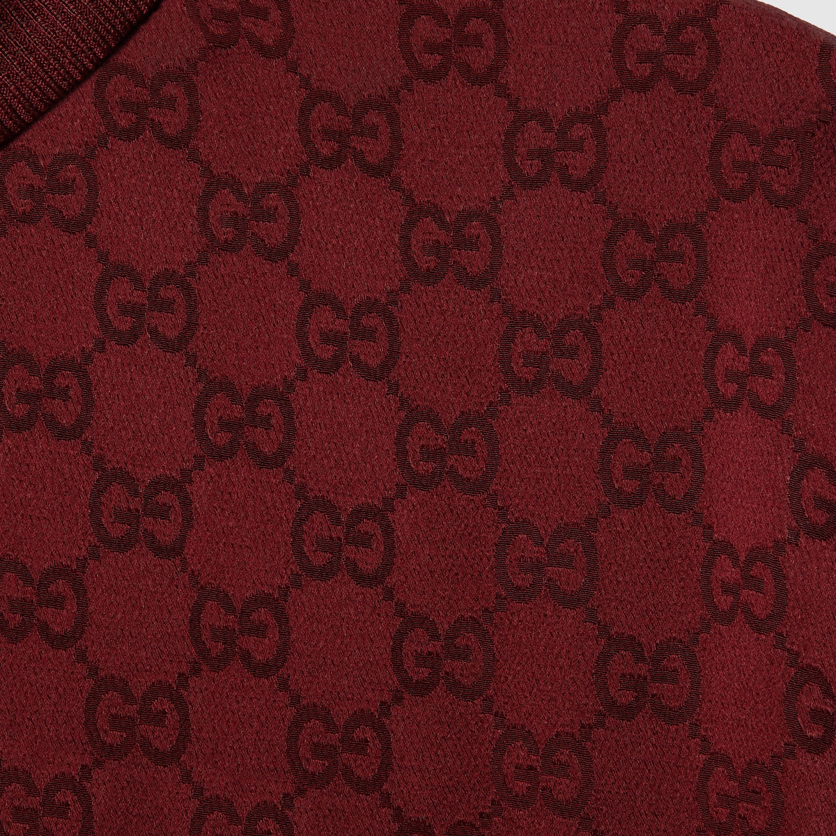 GG jacquard zip jacket