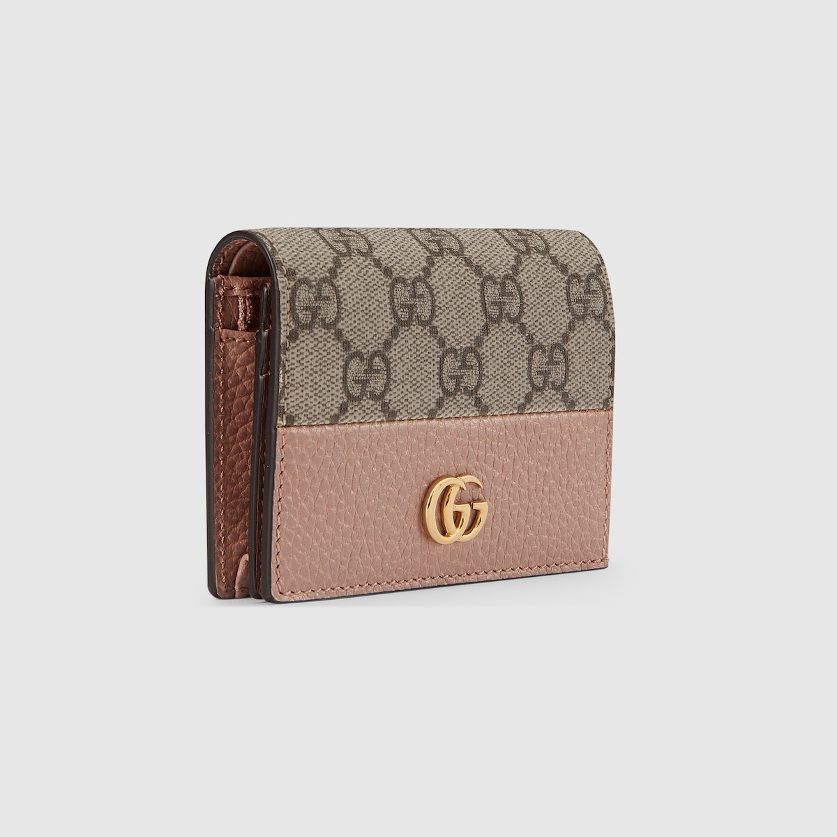 Gucci marmont card case pink shop