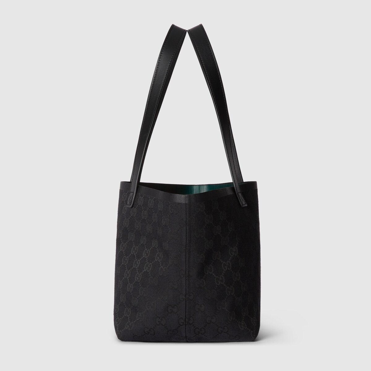 Gucci Totissima small tote bag in black Original GG canvas GUCCI® Canada
