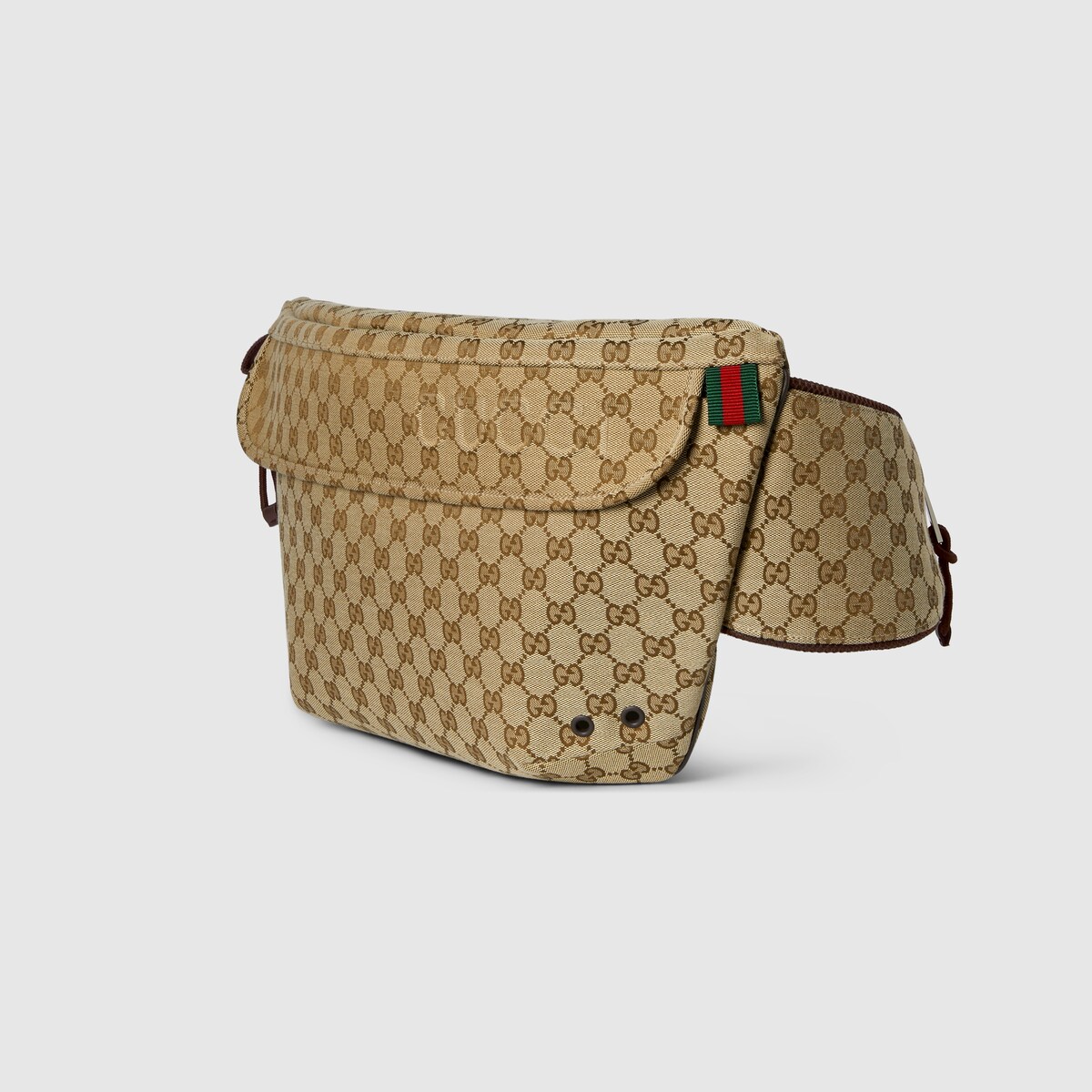 Large GG belt bag in beige and ebony GG canvas GUCCI Canada