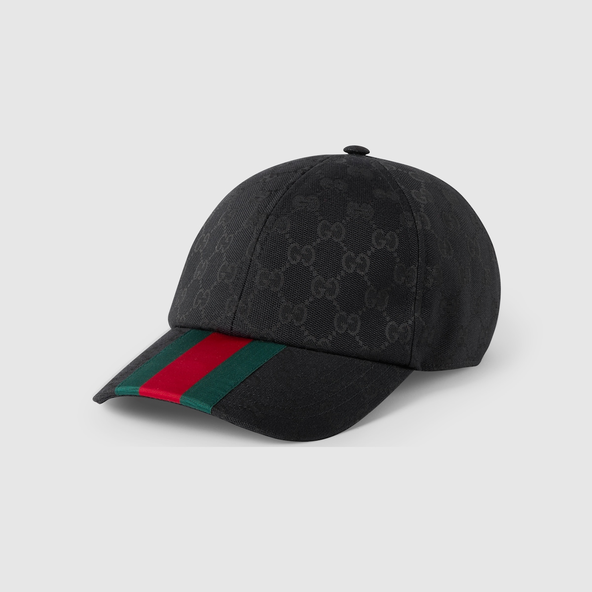 GG canvas baseball hat in dark blue - thumbnail 8