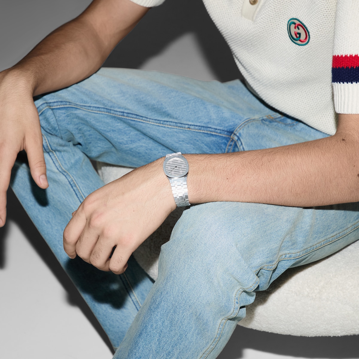 GUCCI 25H watch, 30mm in steel | GUCCI® US