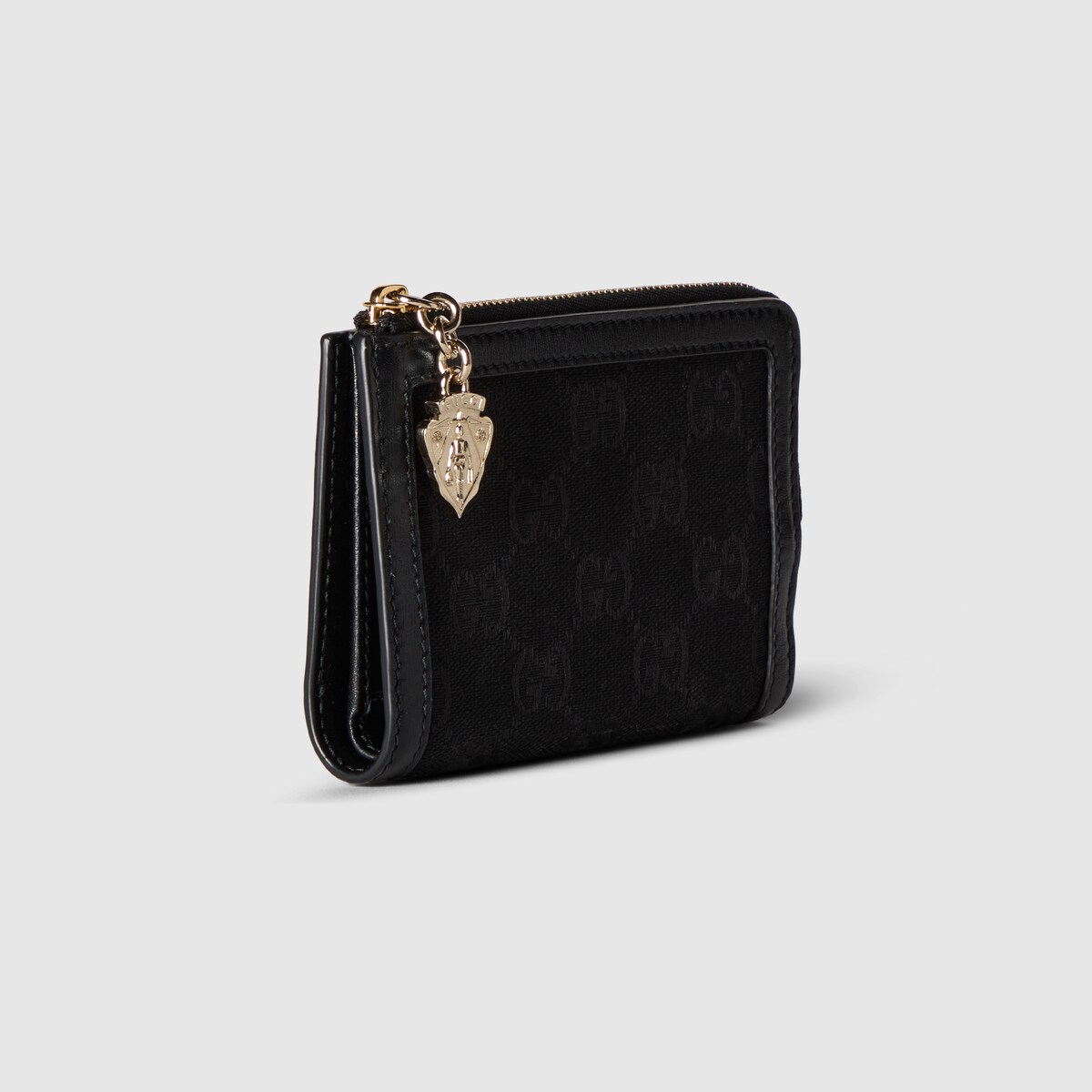 Mini portafoglio GG in tessuto GG nero GUCCI Italia