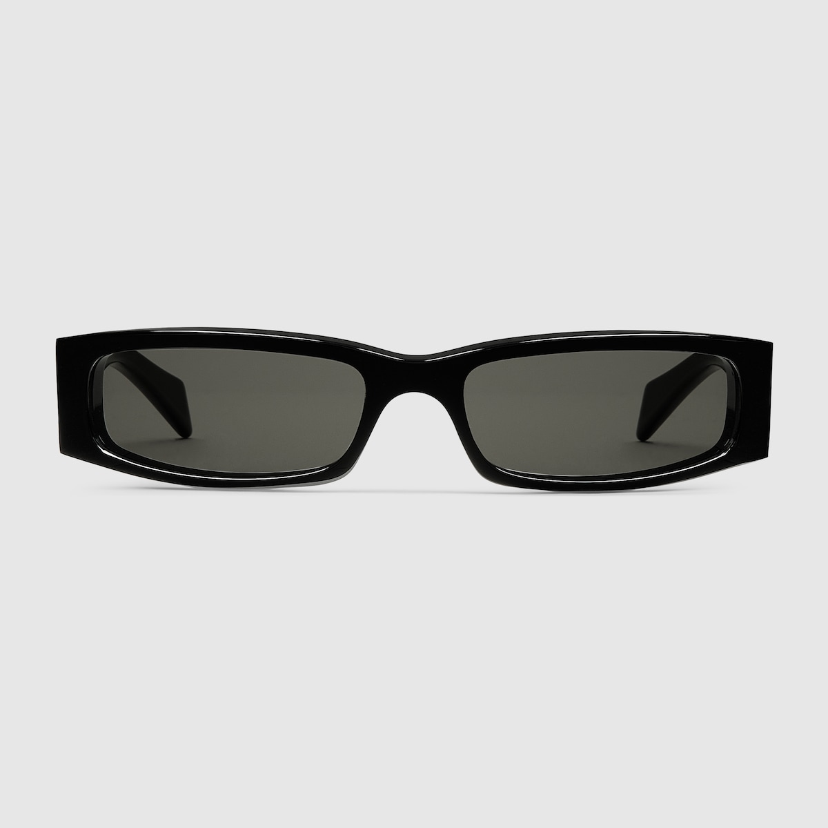 Rectangular frame sunglasses in black | GUCCI® US