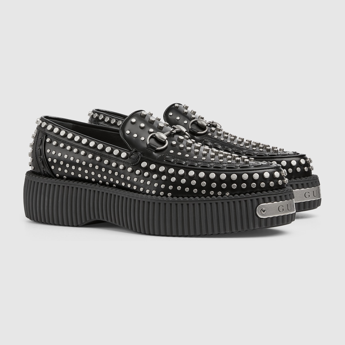 Gucci mens studded shoes hotsell