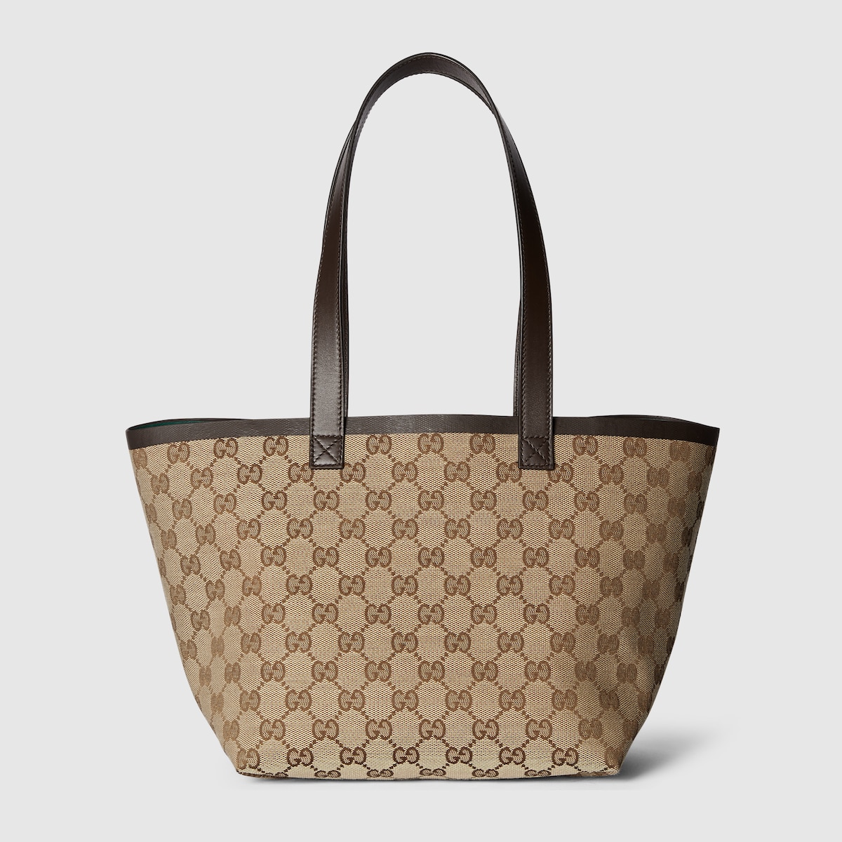 Gucci Totissima Small Tote Bag Beige Ebony