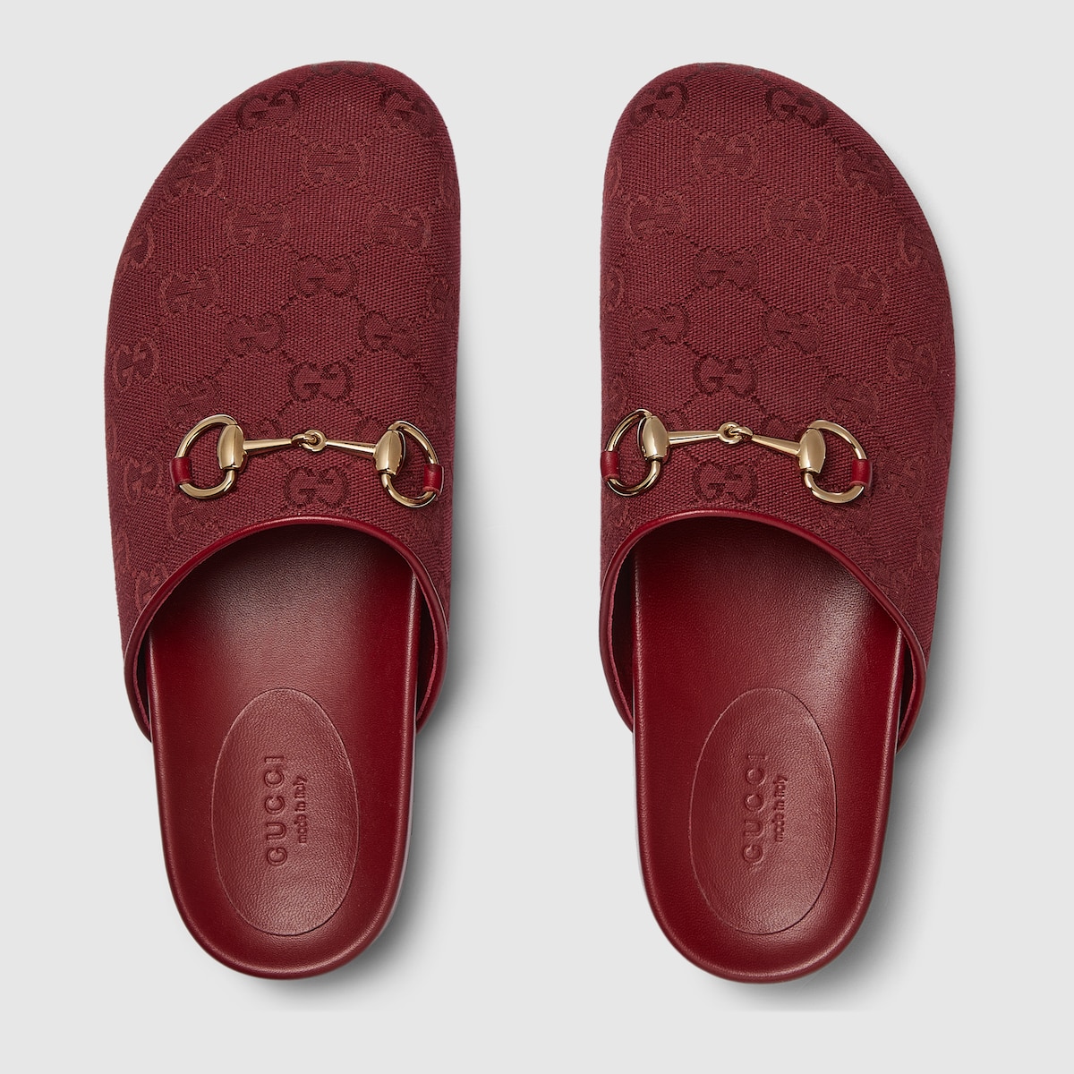 Red gucci flip flops shop