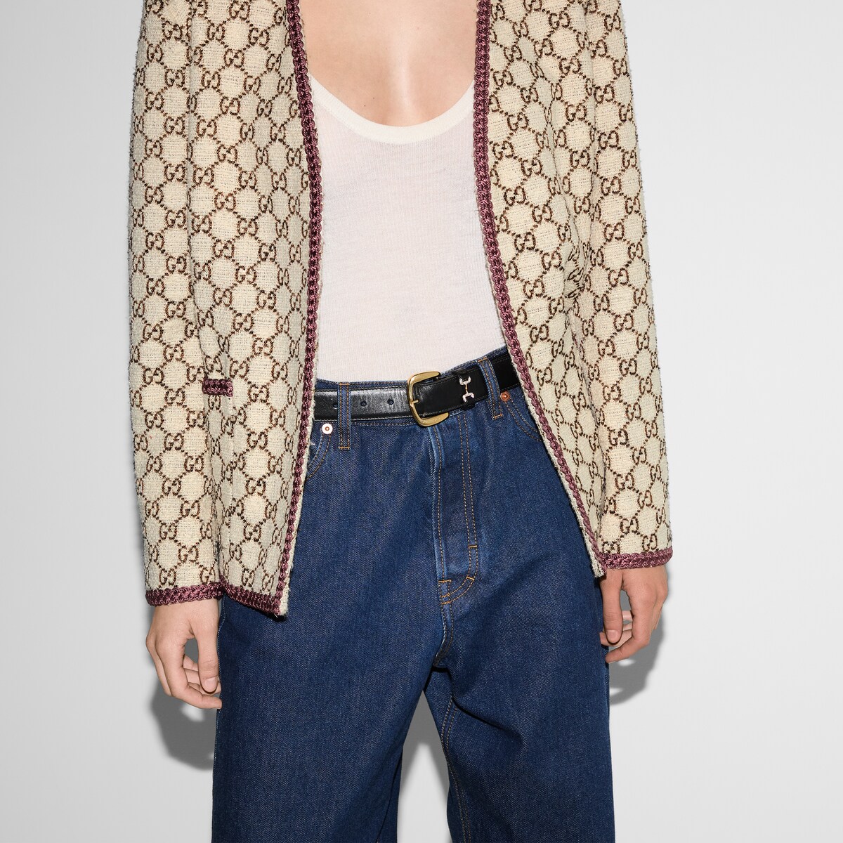 Gucci horsebit belt womens online