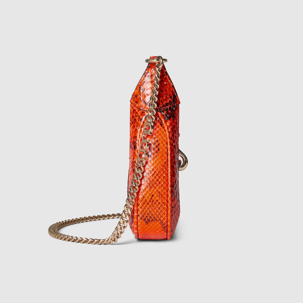 Gucci Jackie Notte python mini bag in orange GUCCI US