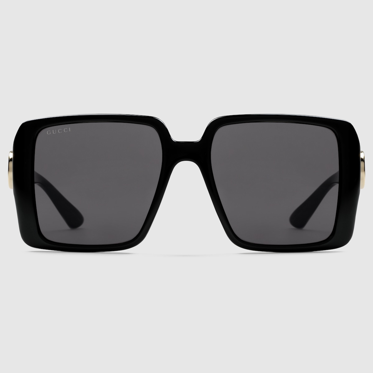 2025年のクリスマスの特別な衣装 Square frame sunglasses in black | GUCCI® US 小物