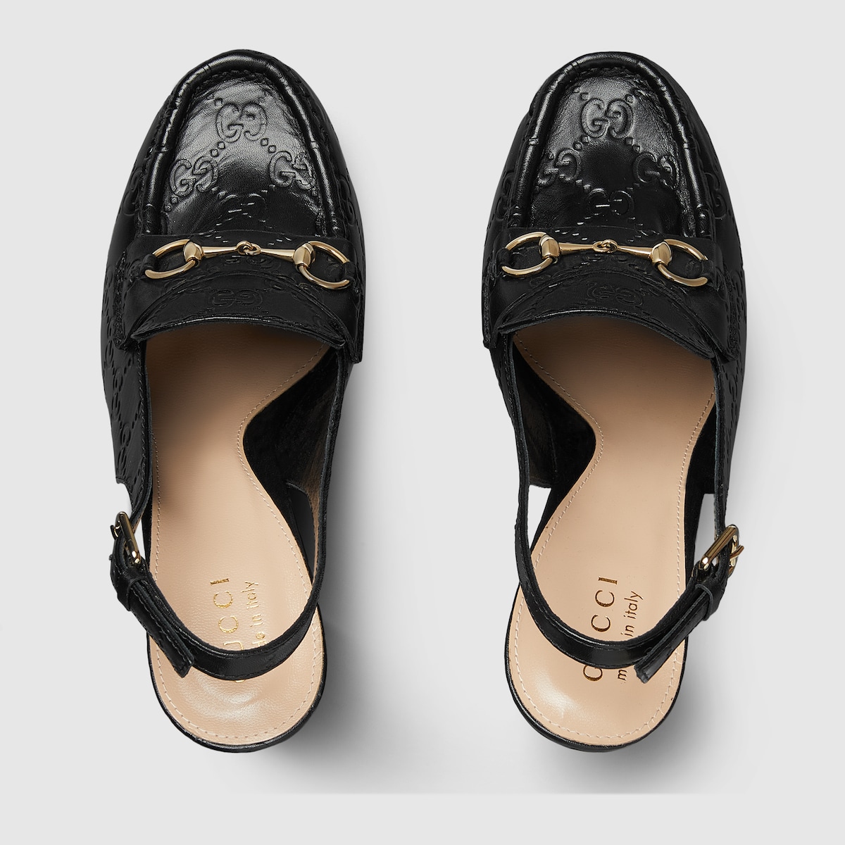 Gucci horsebit platform loafer best sale