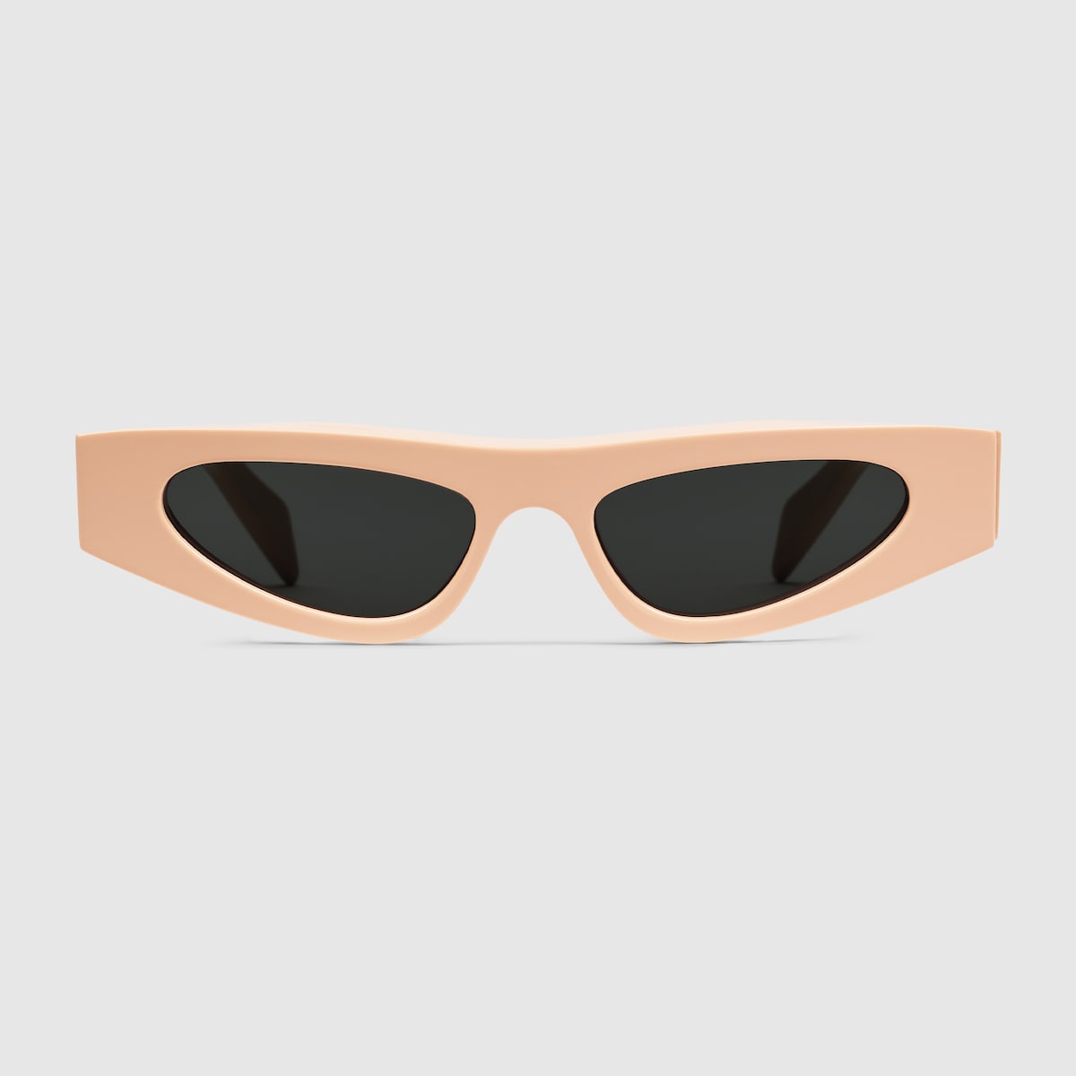 Cat-eye frame sunglasses in light pink | GUCCI® US