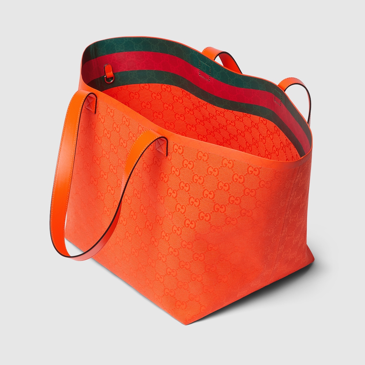 Gucci Totissima medium tote bag in orange GG canvas | GUCCI® US