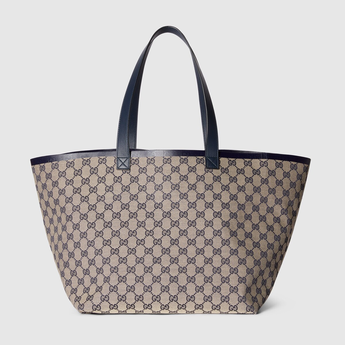 Gucci Totissima large tote bag in beige and blue GG canvas Gucci Totissima large tote bag in beige and blue GG canvas