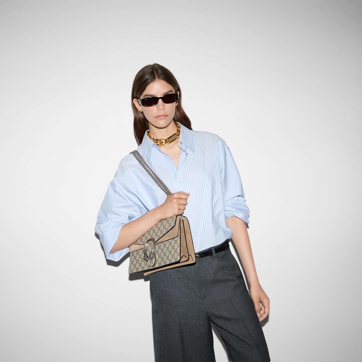 Sac a epaule Dionysus petite taille en toile supreme GG GUCCI Canada
