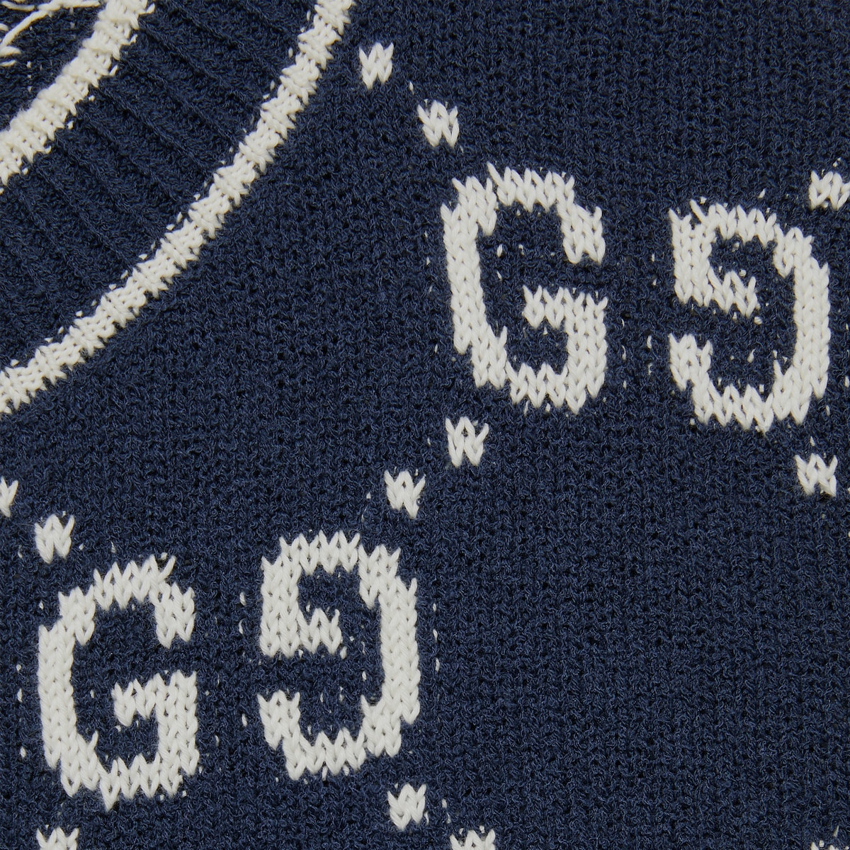 GG cotton jacquard cardigan